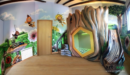 Habitación infantil abeja Maya
