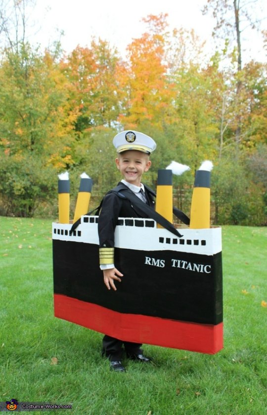 Disfraz infantil capitán de barco