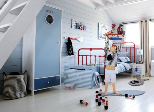 Dormitorio infantil Pirata