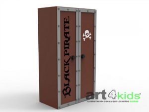 Dormitorio temático Black Pirate