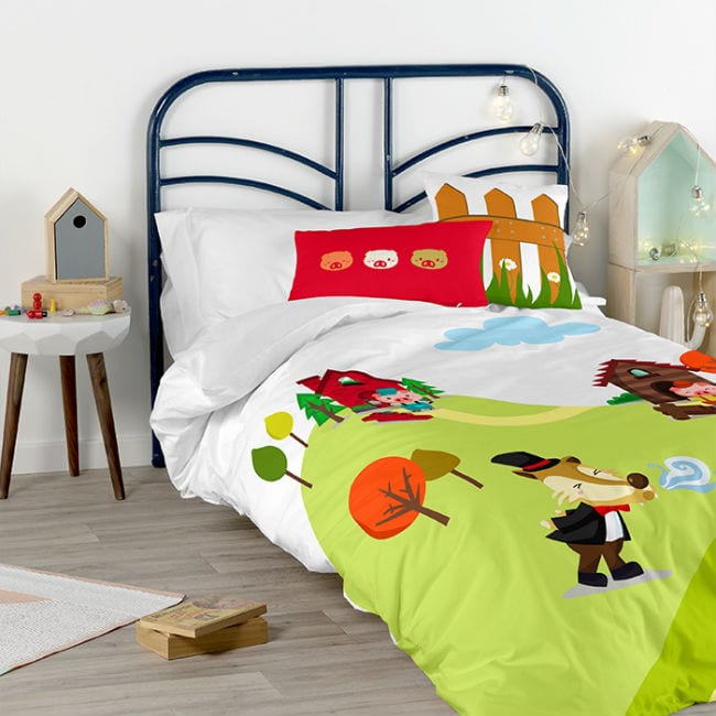 Mr.Fox ropa de cama infantil