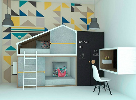 Litera infantil Cottage de Lagrama