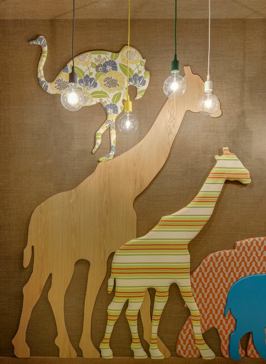 Decorar con animales la habitación infantil