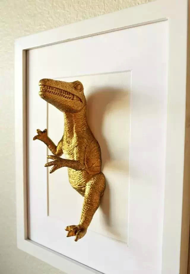 6 Proyectos caseros para una decoración de Dinosaurios