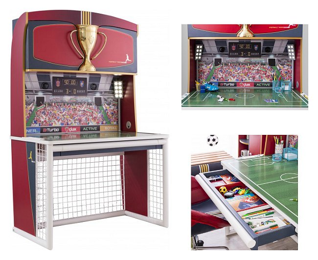 Dormitorio temático Football