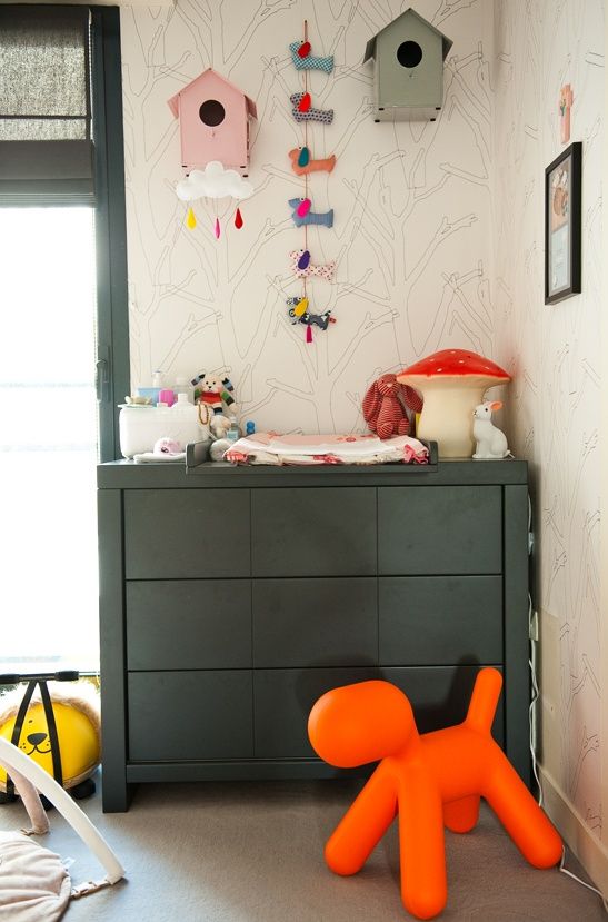 Decorar con casitas de pajaritos – Ideas para espacios infantiles y bebés