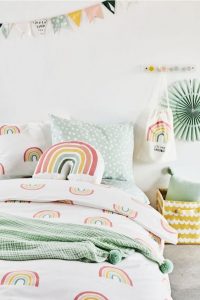 Decoración Arcoiris para habitaciones de niños y bebés