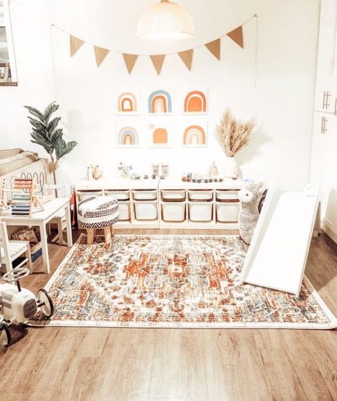 Decoración Arcoiris para habitaciones de niños y bebés