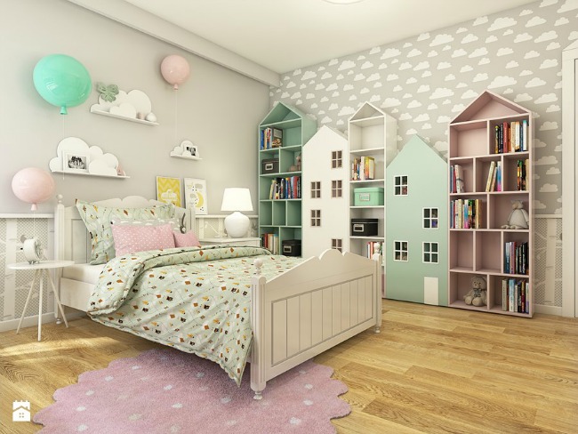Habitación infantil estilo Escandinavo