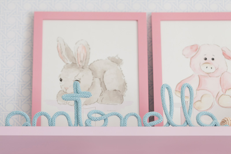 Habitación bebé pastel