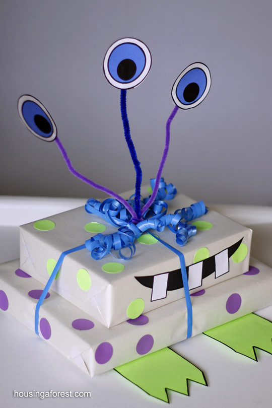 formas divertidas de envolver regalos