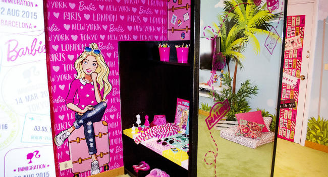 Habitación temática Barbie del Hotel Hilton Buenos Aires