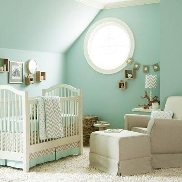 Verde mint para el cuarto del bebé (22 FOTOS) Decoideas.net Verde mint para el cuarto del bebé (22 FOTOS) Decoideas.net