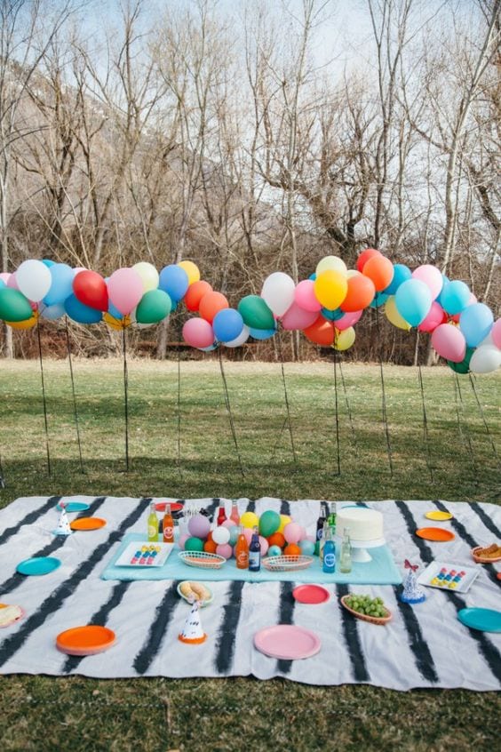 Cumpleaños en el parque