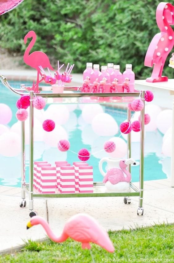 Fiestas infantiles al aire libre: en la piscina
