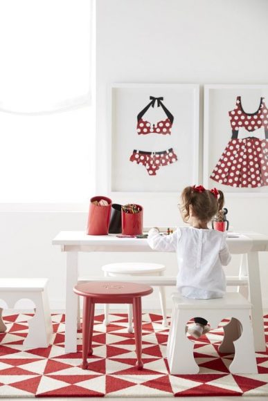 Habitaciones de Mickey Mouse con buenas ideas decorativas