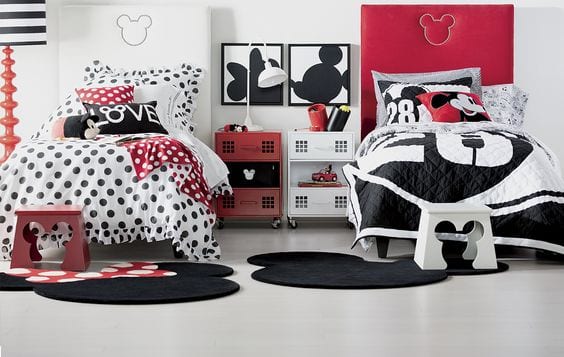 Habitaciones de Mickey Mouse