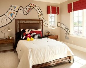 Habitaciones de Mickey Mouse con buenas ideas decorativas