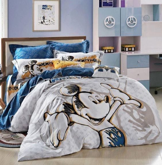 Habitaciones de Mickey Mouse con buenas ideas decorativas