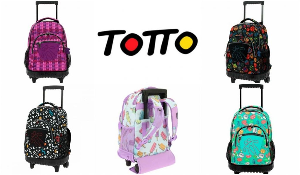 Vuelta al Cole con las Mochilas Escolares Totto