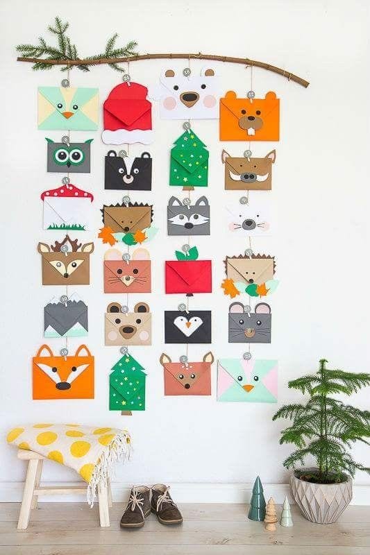 Sobres con diseños de animales