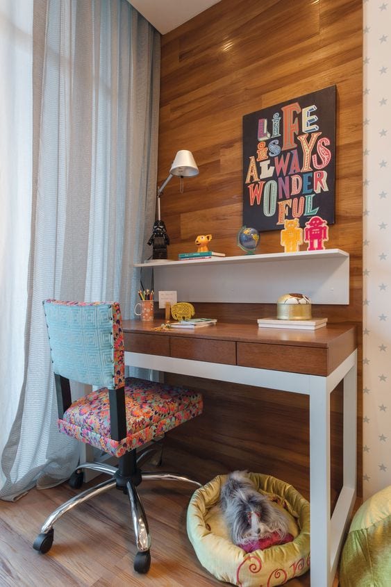 Escritorio habitación juvenil