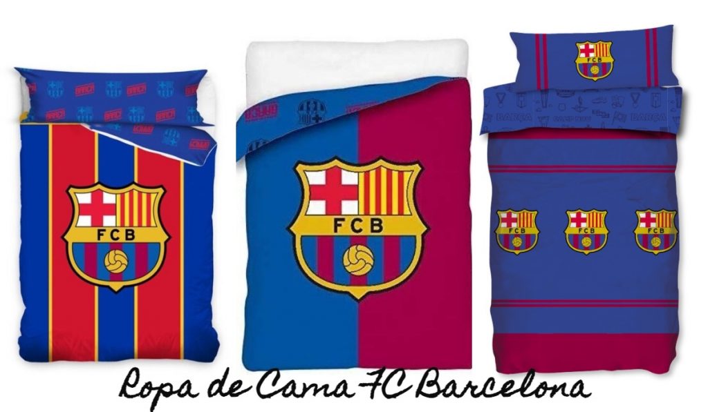 Ropa de cama FC Barcelona – Fundas nórdicas, edredones, sábanas